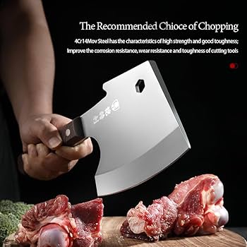 Amazon.com: Kitory Meat Cleaver, Heavy Duty Bone Chopper